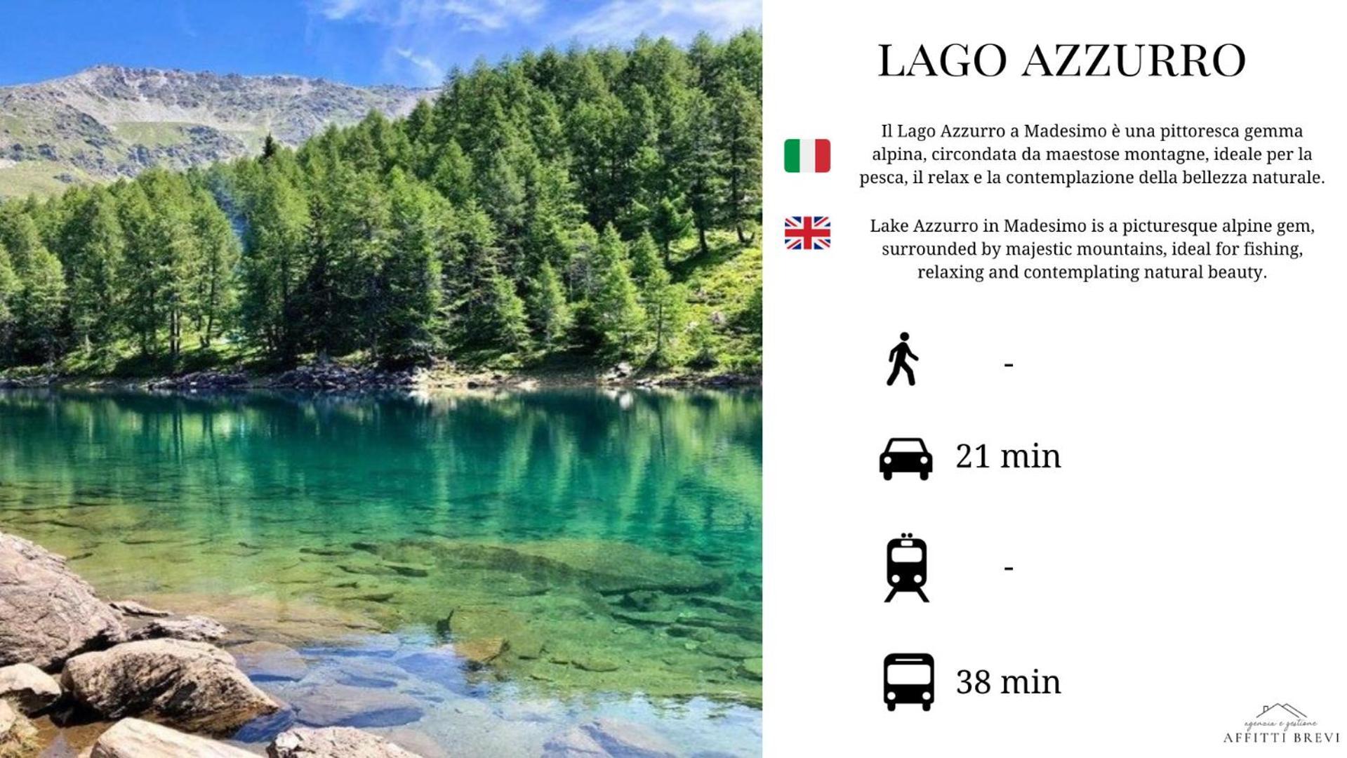 Appartamento Fondo Valle a 1 minuto dalle piste Madesimo Exterior photo